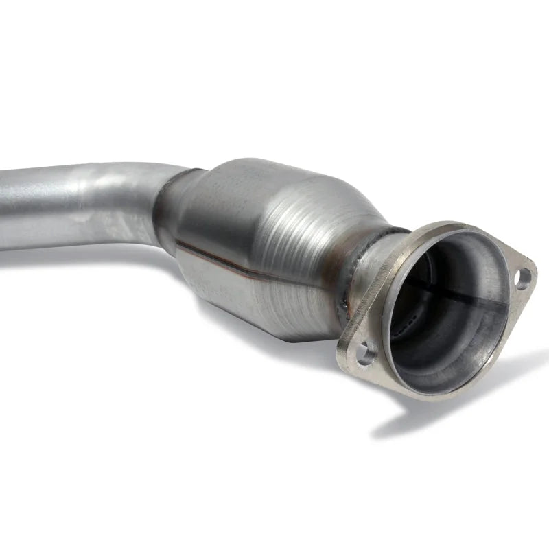 BBK 2015-16 Mustang V6 Short Mid H Pipe With Converters (To Be Used With 1642 Series Headers) - Installation View