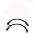 Load image into Gallery viewer, BBK 2015 Mustang GT V6 6-Pin Front O2 Sensor Wire Harness Extensions 12 (pair) - Side View