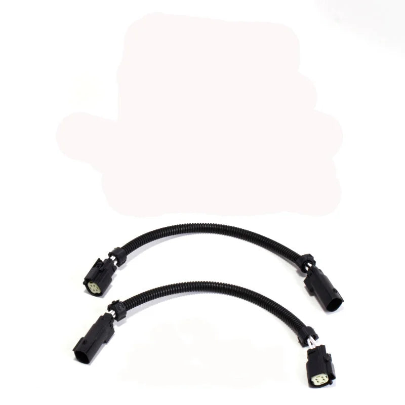 BBK 2015 Mustang GT V6 6-Pin Front O2 Sensor Wire Harness Extensions 12 (pair) - Side View