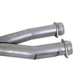 Load image into Gallery viewer, BBK 79-04 Mustang Coyote Swap Short Mid X Pipe w Catalytic Converters 3.0 For BBK Long Tube Headers - Back View