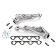 Load image into Gallery viewer, BBK 79-93 Mustang 351 Swap Shorty Unequal Length Exhaust Headers - 1-5/8 Silver Ceramic - Main Product View