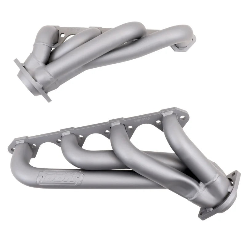 BBK 79-93 Mustang 351 Swap Shorty Unequal Length Exhaust Headers - 1-5/8 Titanium Ceramic - Main Product View