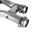 Load image into Gallery viewer, BBK 79-93 Mustang 5.0 Short Mid H Pipe With Catalytic Converters 2-1/2 For BBK Long Tube Headers - Back View