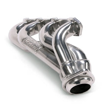 Load image into Gallery viewer, BBK 79-93 Mustang 5.0 Shorty Unequal Length Exhaust Headers - 1-5/8 Silver Ceramic - Side View