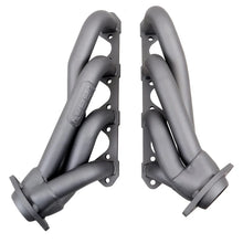 Load image into Gallery viewer, BBK 79-93 Mustang 5.0 Shorty Unequal Length Exhaust Headers - 1-5/8 Titanium Ceramic - Installation View