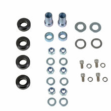 Load image into Gallery viewer, BBK 79-93 Mustang Caster Camber Plate Kit - Silver Anodized Finish - Side View