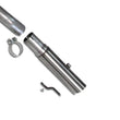 Load image into Gallery viewer, BBK 86-04 Mustang Cat Back Kit Varitune Mufflers Stainless Steel Tips - Side View