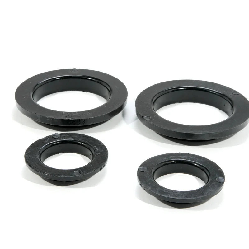 BBK 86-04 Mustang Rear Spring Isolators - Polyurethane - Back View