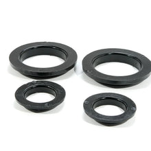 Load image into Gallery viewer, BBK 86-04 Mustang Rear Spring Isolators - Polyurethane - Back View