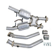 Load image into Gallery viewer, BBK 86-93 Mustang 5.0 High Flow X Pipe With Catalytic Converters - 2-1/2 - Additional View 5