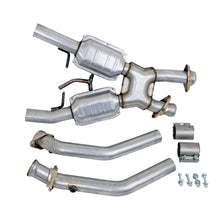 Load image into Gallery viewer, BBK 86-93 Mustang 5.0 High Flow X Pipe With Catalytic Converters - 2-1/2 - Additional View 5
