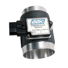 Load image into Gallery viewer, BBK 86-93 Mustang 5.0 Mass Air Meter 76mm 19 lb Inj. Cold Air Calibration - Back View