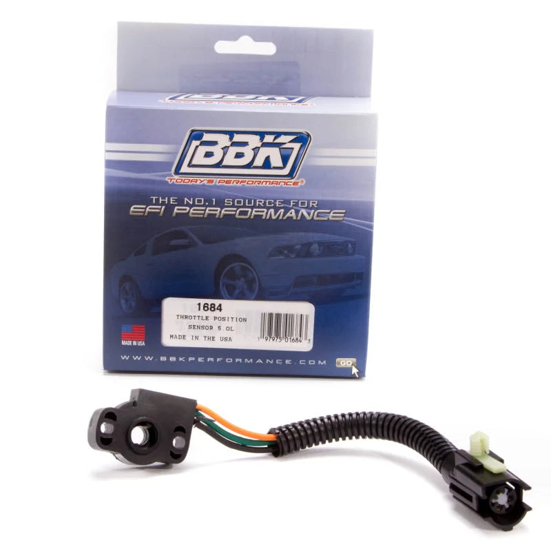 BBK 86-93 Mustang 5.0 Throttle Position Sensor TPS For Throttle Body - Main Product View