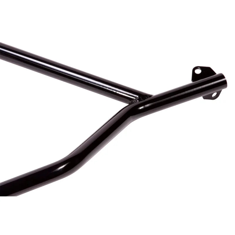BBK 86-93 Mustang 5.0 Tubular Strut Tower Brace - Black Powdercoat Finish - Back View