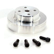 Load image into Gallery viewer, BBK 86-93 Mustang 5.0 Underdrive Pulley Kit - Lightweight CNC Billet Aluminum (3pc) - Side View
