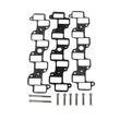 Load image into Gallery viewer, BBK 86-95 Mustang 5.0 Phenolic Manifold Spacer Kit TFS Track Street Heat 3/8 - Main Product View