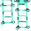Load image into Gallery viewer, BBK 86-95 Mustang 5.0 Upper To Lower EFI Intake EFI Manifold Gasket Set Edlebrock Performer - Back View