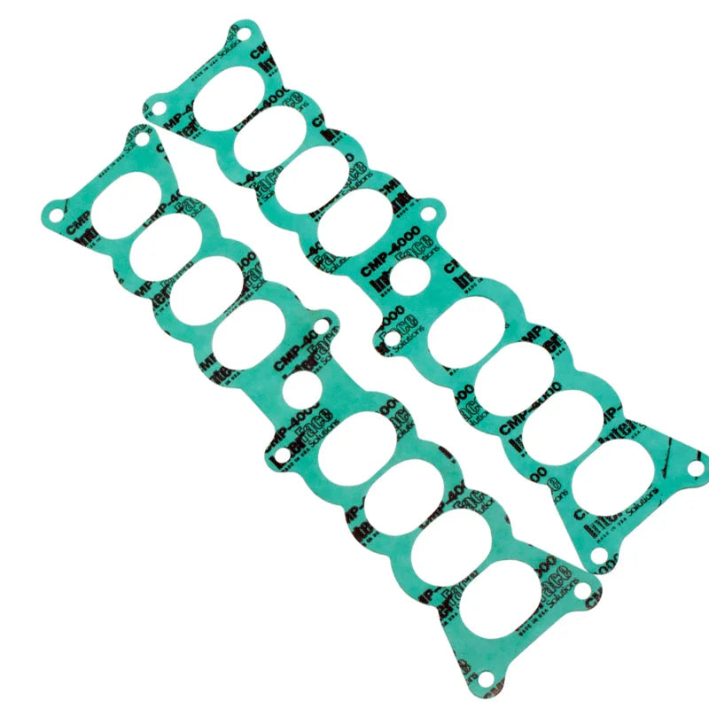 BBK 86-95 Mustang 5.0 Upper To Lower EFI Intake EFI Manifold Gasket Set Factory Ford - Back View