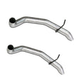 Load image into Gallery viewer, BBK 87-93 Mustang GT Cat Back Kit Varitune Mufflers - Aluminized turn downs - Side View