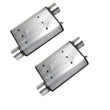 Load image into Gallery viewer, BBK 87-93 Mustang GT Cat Back Kit Varitune Mufflers - Aluminized turn downs - Detail View