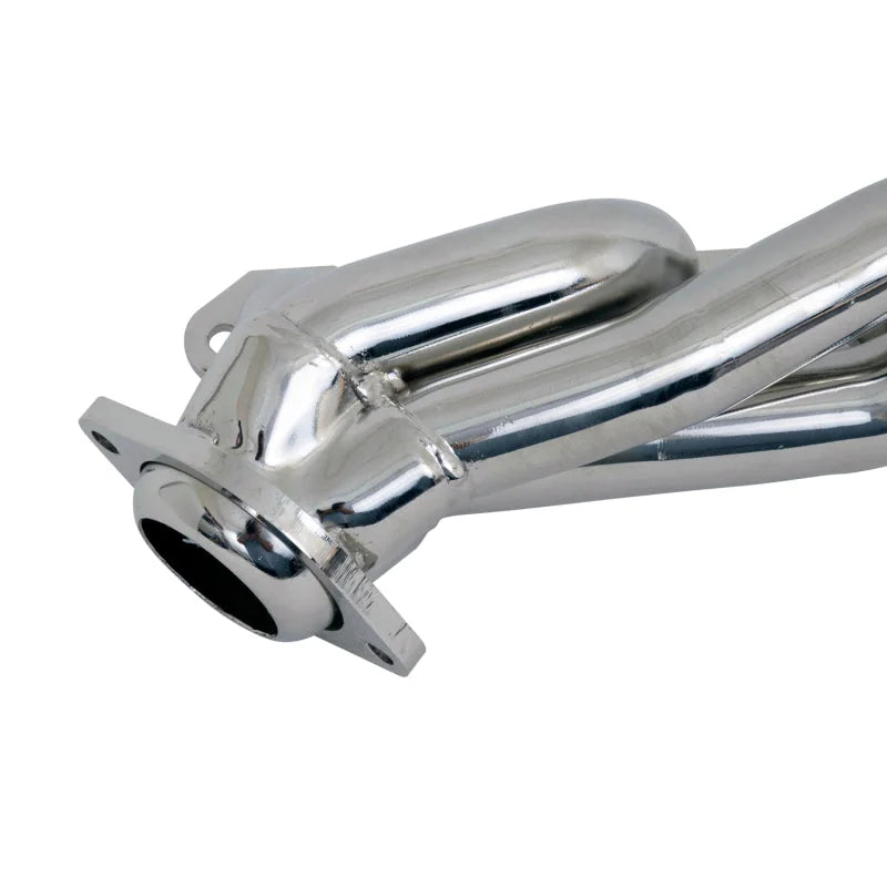 BBK 87-95 Ford F150 Truck 5.0 302 Shorty Unequal Length Exhaust Headers - 1-5/8 Silver Ceramic - Additional View 6