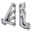 Load image into Gallery viewer, BBK 87-95 Ford F150 Truck 5.8 351 Shorty Unequal Length Exhaust Headers - 1-5/8 Titanium Ceramic - Side View