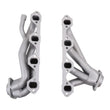 Load image into Gallery viewer, BBK 87-95 Ford F150 Truck 5.8 351 Shorty Unequal Length Exhaust Headers - 1-5/8 Titanium Ceramic - Back View