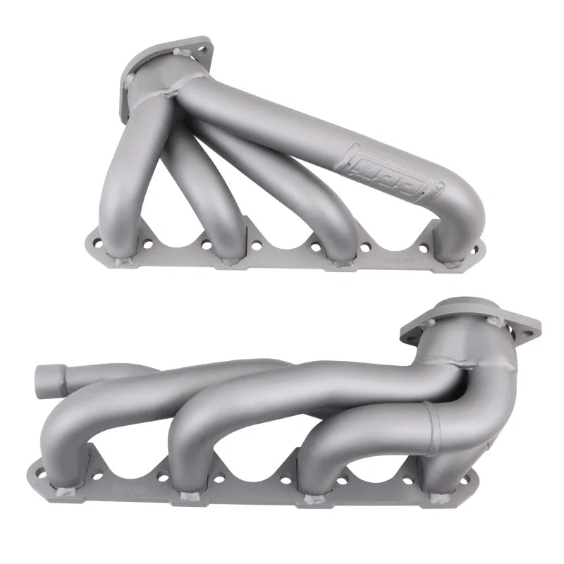BBK 87-95 Ford F150 Truck 5.8 351 Shorty Unequal Length Exhaust Headers - 1-5/8 Titanium Ceramic - Additional View 5