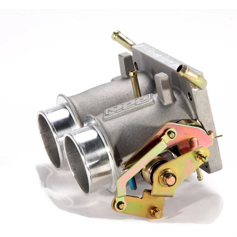 BBK 87-96 Ford F Series Truck RV 302 351 Twin 56mm Throttle Body BBK Power Plus Series - Back View