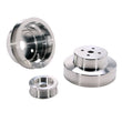 Load image into Gallery viewer, BBK 88-95 GM Truck 4.3 5.0 5.7 Underdrive Pulley Kit - Lightweight CNC Billet Aluminum (3pc) - Main Product View