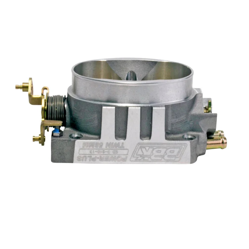 BBK 89-92 GM 305 350 Twin 58mm Throttle Body BBK Power Plus Series - Back View