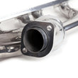 Load image into Gallery viewer, BBK 91-99 Jeep 4.0L Short Tuned Length Header Silver Ceramic - Back View