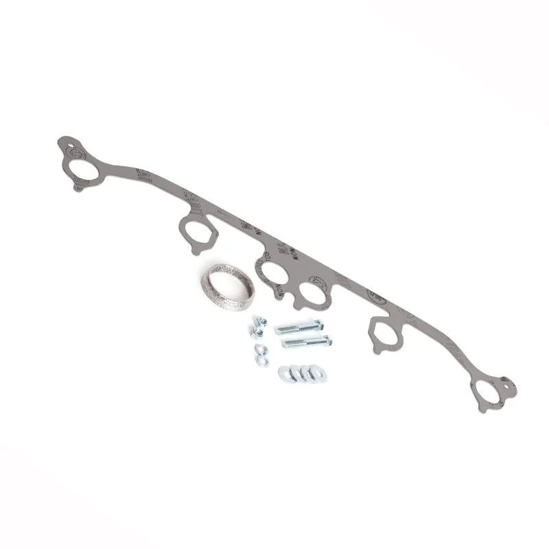 BBK 91-99 Jeep 4.0L Short Tuned Length Header Silver Ceramic - Installation View
