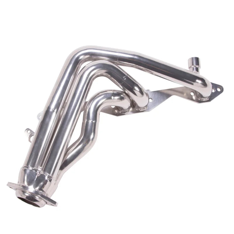 BBK 93-96 Chevrolet Impala SS Shorty Tuned Length Exhaust Headers - 1-5/8 Silver Ceramic - Side View