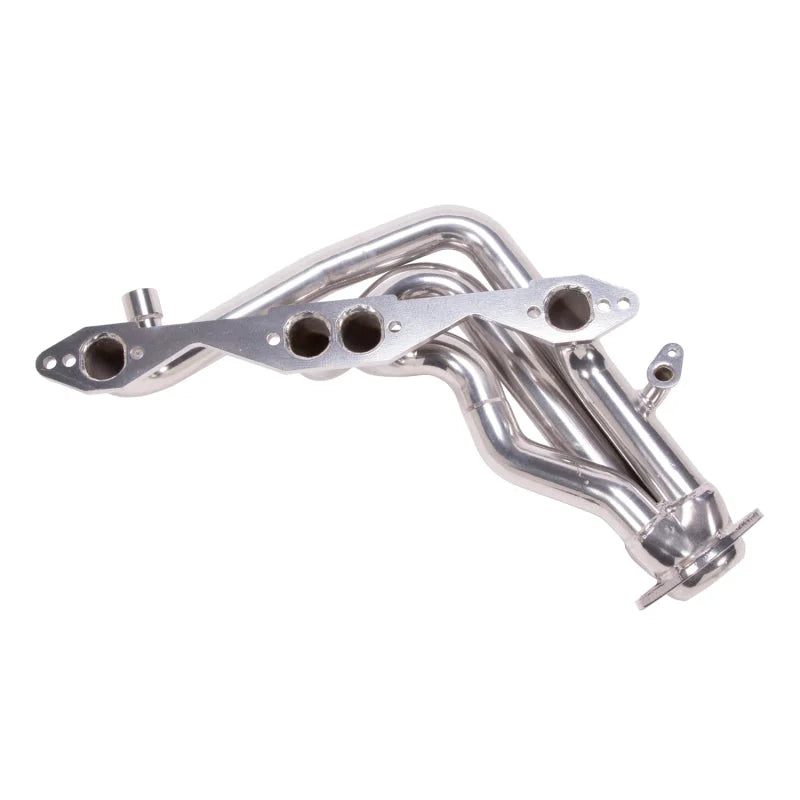 BBK 93-96 Chevrolet Impala SS Shorty Tuned Length Exhaust Headers - 1-5/8 Silver Ceramic - Back View