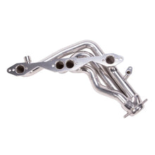 Load image into Gallery viewer, BBK 93-96 Chevrolet Impala SS Shorty Tuned Length Exhaust Headers - 1-5/8 Silver Ceramic - Back View