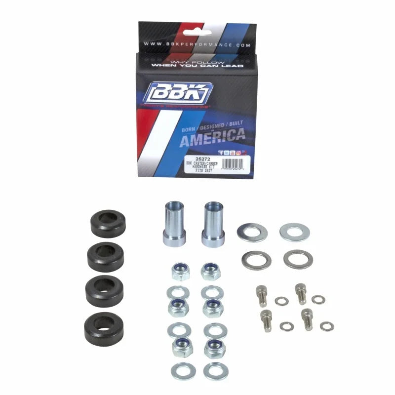 BBK 94-04 Mustang Caster Camber Plate Hardware Kit For BBK 2527 - Main Product View