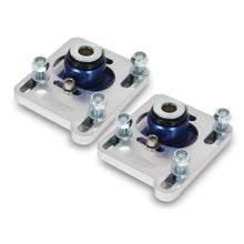 Load image into Gallery viewer, BBK 94-04 Mustang Caster Camber Plate Kit - Silver Anodized Finish - Main Product View