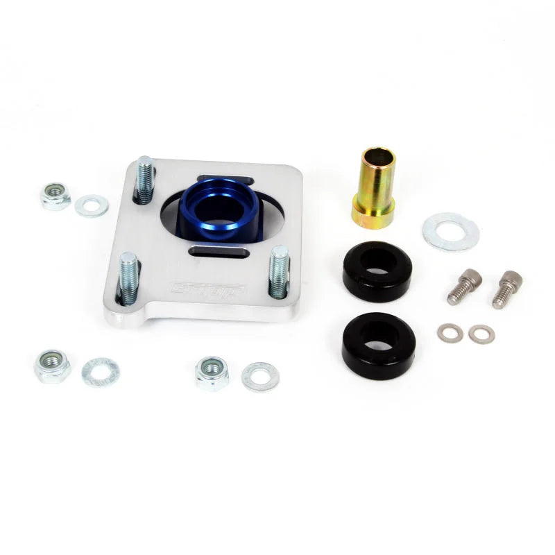 BBK 94-04 Mustang Caster Camber Plate Kit - Silver Anodized Finish - Side View