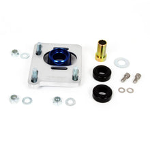 Load image into Gallery viewer, BBK 94-04 Mustang Caster Camber Plate Kit - Silver Anodized Finish - Side View