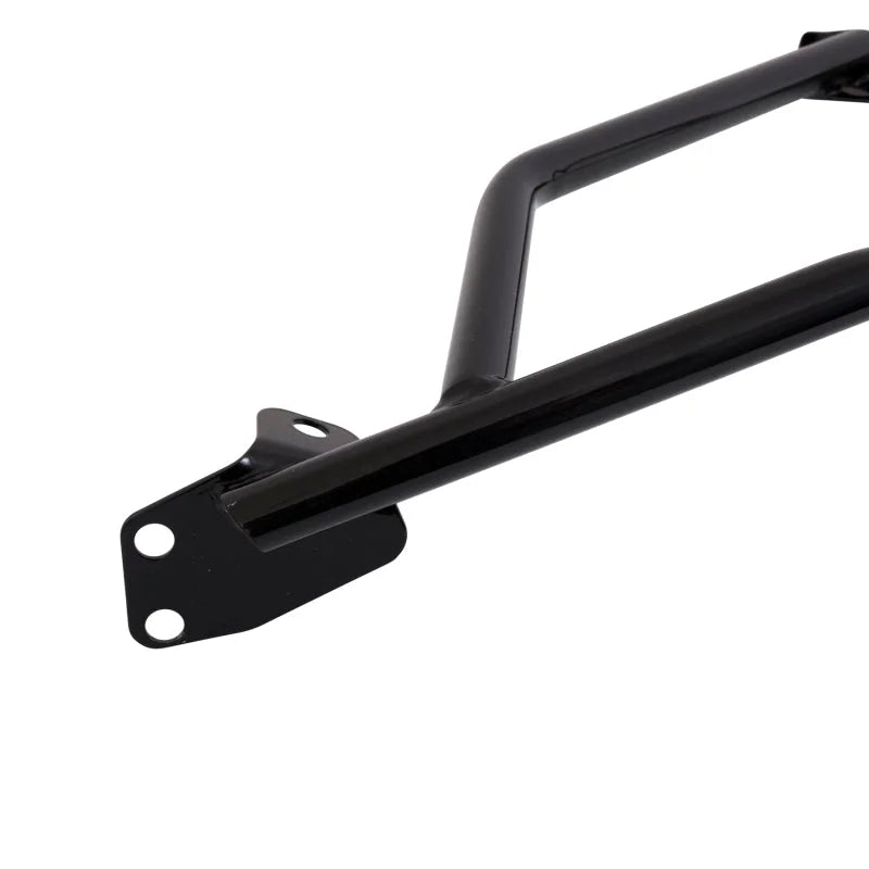 BBK 94-04 Mustang V6 GT Tubular Strut Tower Brace - Black Powdercoat Finish - Side View