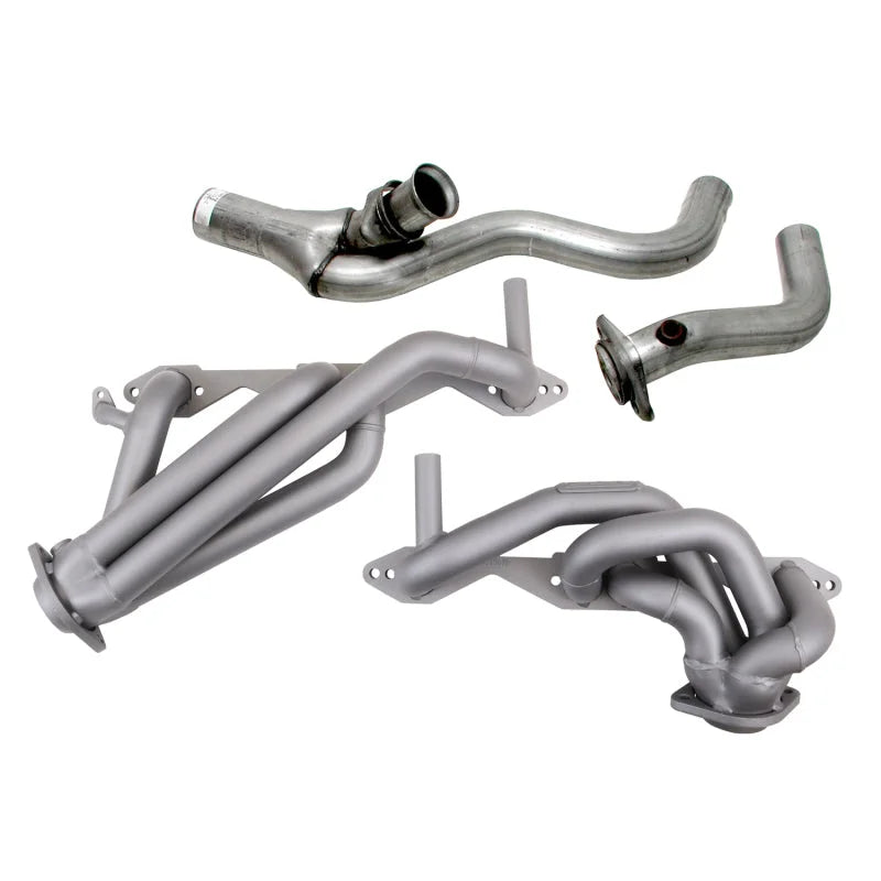 BBK 94-95 Camaro Firebird LT1 Shorty Tuned Length Exhaust Headers - 1-5/8 Titanium Ceramic - Back View
