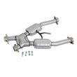 Load image into Gallery viewer, BBK 94-95 Mustang 5.0 Short Mid X Pipe With Catalytic Converters 2-1/2 For BBK Long Tube Headers - Main Product View