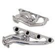 Load image into Gallery viewer, BBK 94-95 Mustang 5.0 Shorty Tuned Length Exhaust Headers - 1-5/8 Silver Ceramic - Installation View