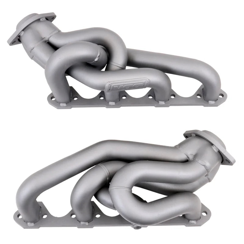 BBK 94-95 Mustang 5.0 Shorty Tuned Length Exhaust Headers - 1-5/8 Titanium Ceramic - Side View