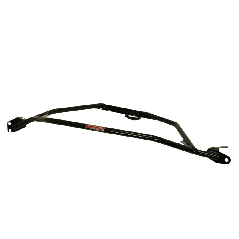 BBK 94-95 Mustang 5.0 Tubular Strut Tower Brace - Black Powdercoat Finish - Back View