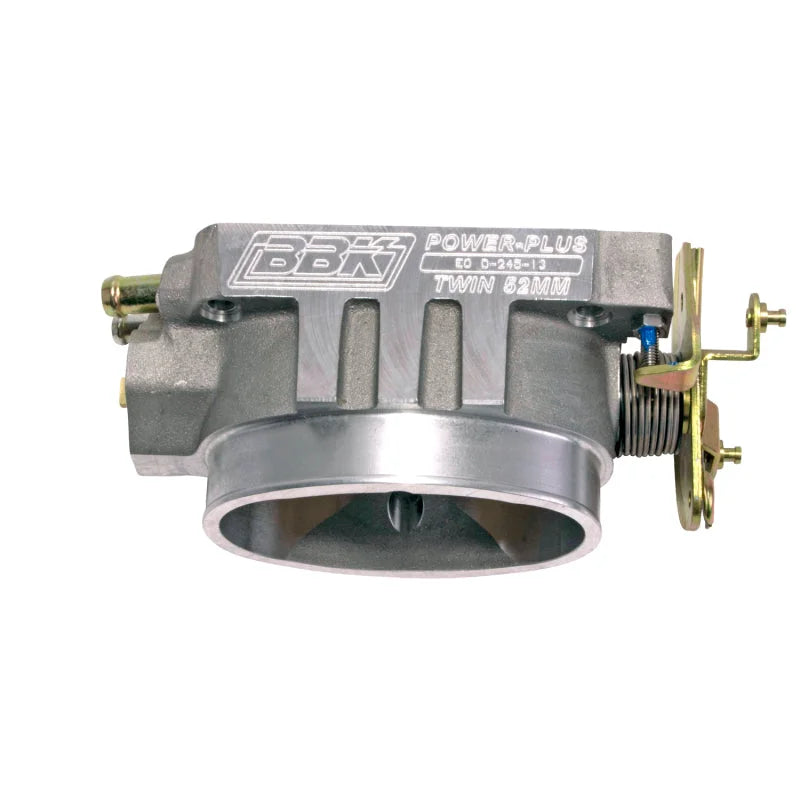 BBK 94-97 GM LT1 5.7 Twin 52mm Throttle Body BBK Power Plus Series - Side View