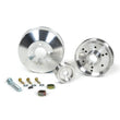 Load image into Gallery viewer, BBK 96-01 Mustang 4.6 GT Cobra Underdrive Pulley Kit - Lightweight CNC Billet Aluminum (3pc) - Main Product View