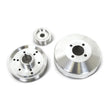 Load image into Gallery viewer, BBK 96-01 Mustang 4.6 GT Cobra Underdrive Pulley Kit - Lightweight CNC Billet Aluminum (3pc) - Installation View