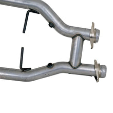 Load image into Gallery viewer, BBK 96-04 Mustang 4.6 GT / Cobra Short Mid H Pipe w Catalytic Converters 2-1/2 For Long Tube Headers - Additional View 6